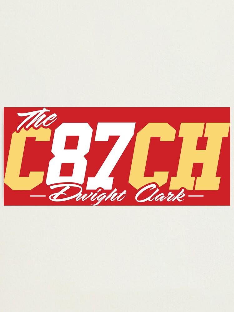 Dwight Clark The Catch Poster for Sale by RatTrapTees