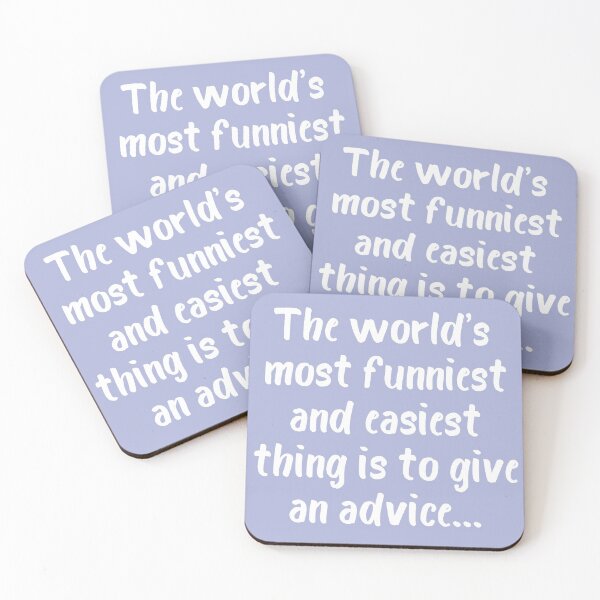 Item preview, Funny Advice. designed and sold by Zab Nom.