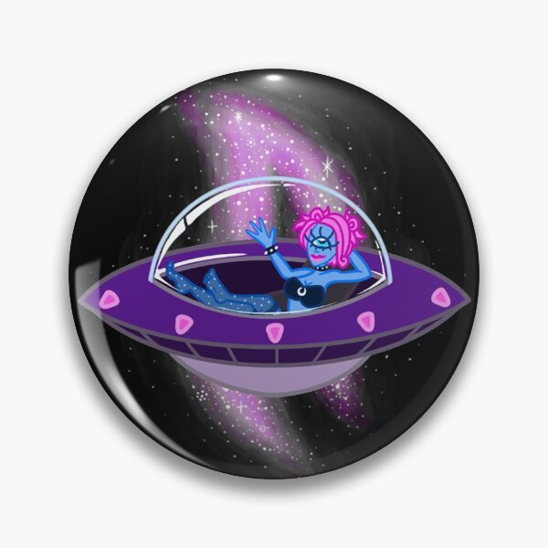 Item preview, UFO Alien Girl designed and sold by SketchyLady.