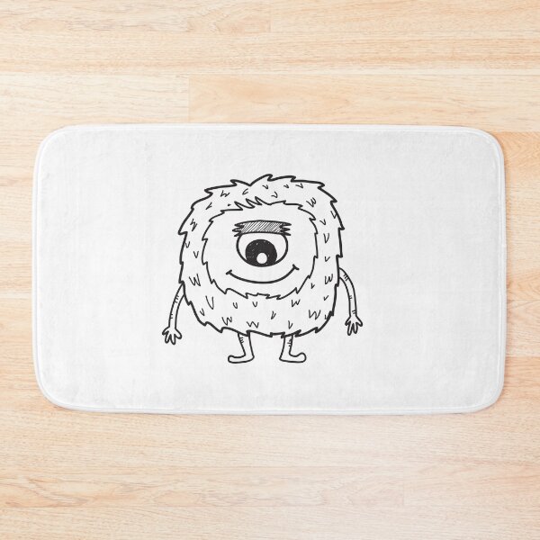 Item preview, One Eye Fuzzy Monster designed and sold by wildflowerperks.