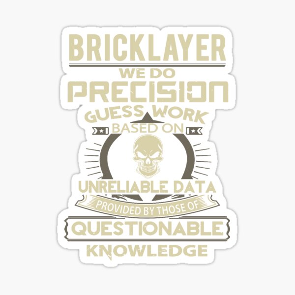 Item preview, Bricklayer Knowledge designed and sold by princegiri.