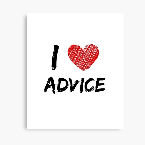 Item preview, I Love Advice designed and sold by Design-Co.