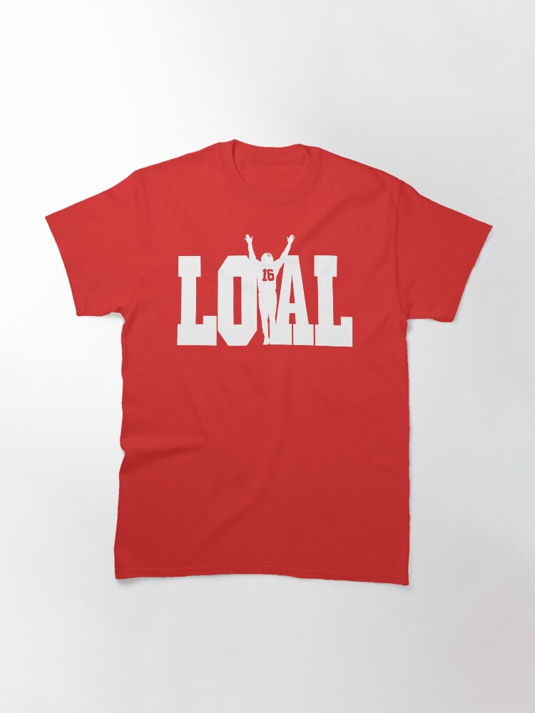 Alternate view of Joe Montana San Francisco Football Classic T-Shirt