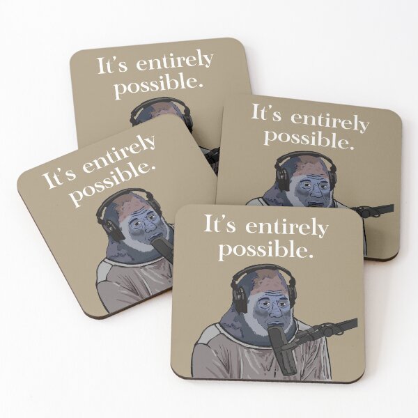 Item preview, It’s Entirely Possible Gorilla Joe Rogan designed and sold by SubtleSplit.