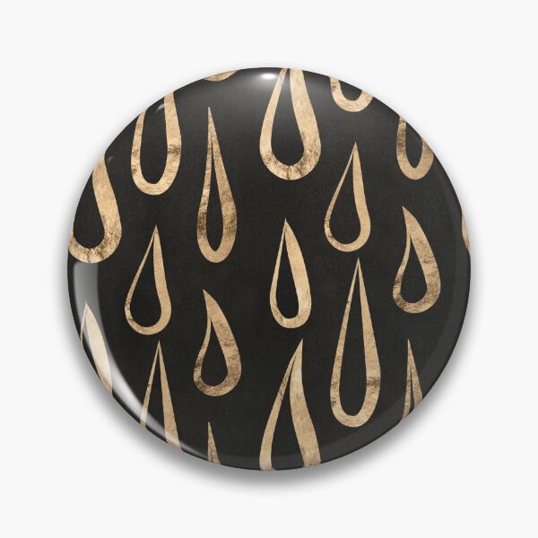 Item preview, Gold Raindrops designed and sold by Printedarts.