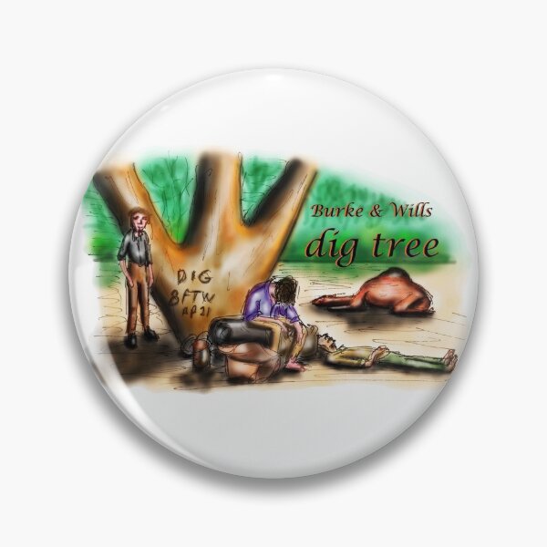 Item preview, Burke & Wills dig tree designed and sold by davidfraser.