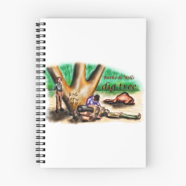 Item preview, Burke & Wills dig tree designed and sold by davidfraser.