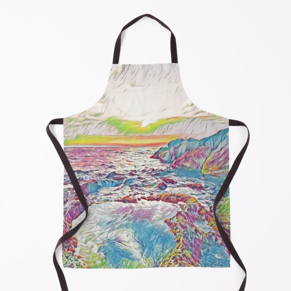 Item preview, Golden Sunset Over the Sea — Tranquil Coastal Horizon designed and sold by Galathi Designs.