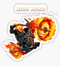 Ghost Rider Ride Hard Sticker