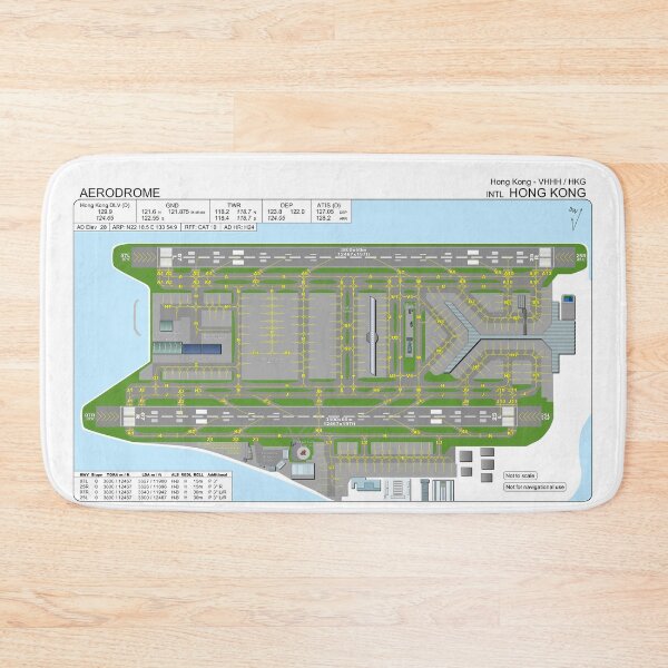 Item preview, VHHH / HKG Hong Kong International Airport Diagram designed and sold by cat3aviation.