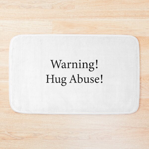 Item preview, Warning! Hug Abuse! designed and sold by KristinaStellar.