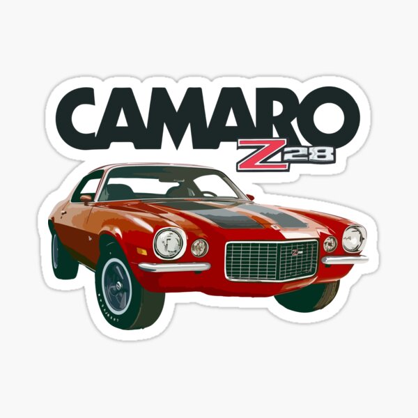 Camaro Z28 Stickers Redbubble