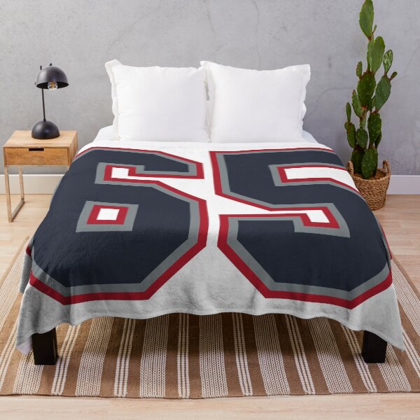 Item preview, 65 Navy Grey Red Sports Number Sixty-Five designed and sold by HelloFromAja.