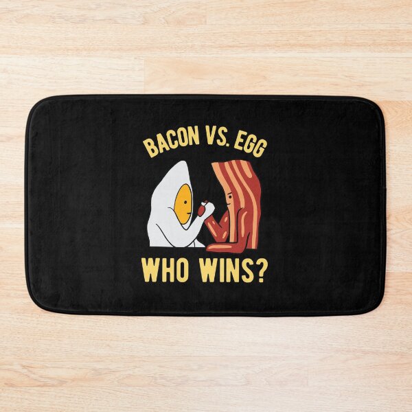 Item preview, Bacon Vs Egg designed and sold by CanadianUnicorn.