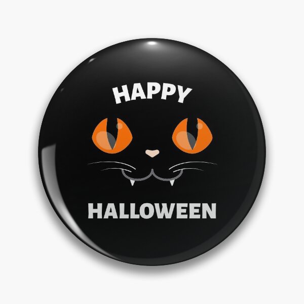 Item preview, Happy Halloween Funny Cat Design designed and sold by BlueCloverTrend.