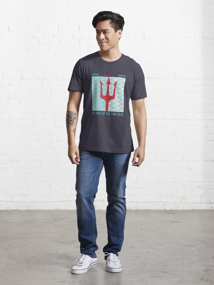 Alternate view of Tirreno-Adriatico Trident Tee Essential T-Shirt
