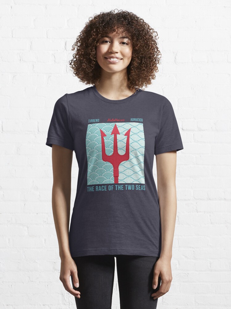 Alternate view of Tirreno-Adriatico Trident Tee Essential T-Shirt