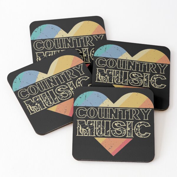 Item preview, I Love Country Design Country Music Lover Gift Idea design product designed and sold by Lisbob.