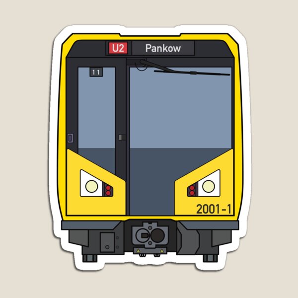 Item preview, Berliner U-Bahnzug designed and sold by CarefulCharlie.