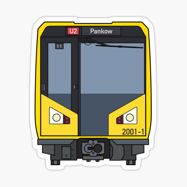 Artikel-Vorschau von Berliner U-Bahnzug, designt und verkauft von CarefulCharlie.