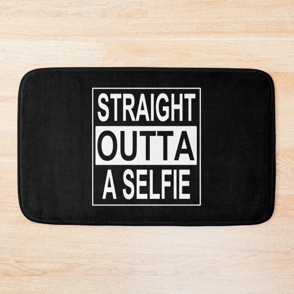 Item preview, STRAIGHT OUTTA A SELFIE designed and sold by Artcraft-Ink.