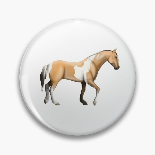 Item preview, Buckskin tobiano mustang horse  designed and sold by artbyolivia-d.