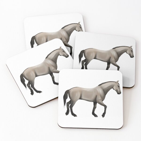 Item preview, Grullo dun mustang horse  designed and sold by artbyolivia-d.