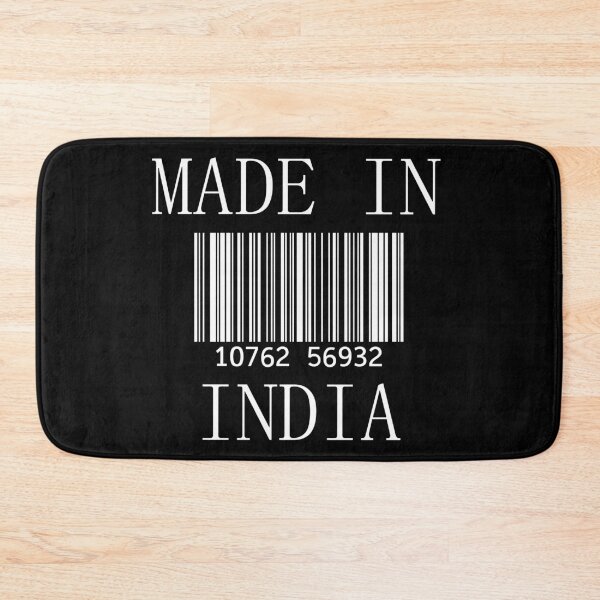 Item preview, "Made In India" Barcode (fake) designed and sold by domo85.