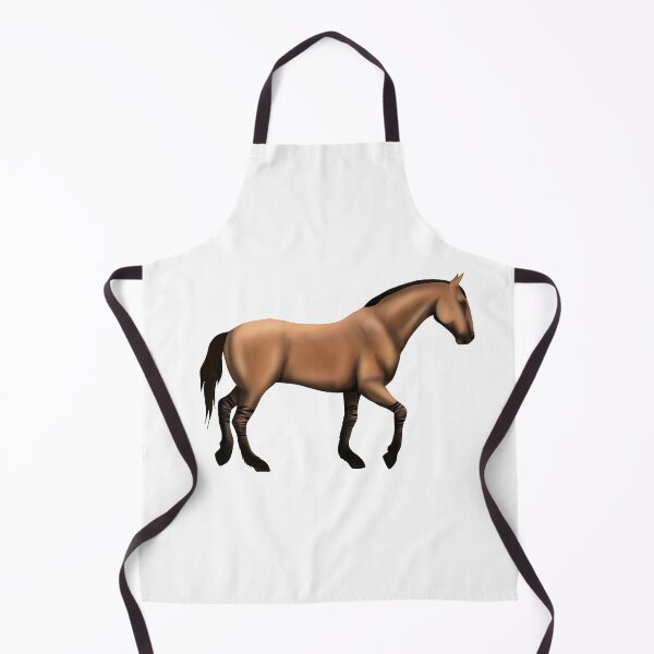 Item preview, Tiger striped bay mustang horse designed and sold by artbyolivia-d.