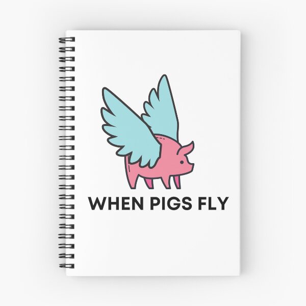 Item preview, When Pigs Fly designed and sold by JayBell22.