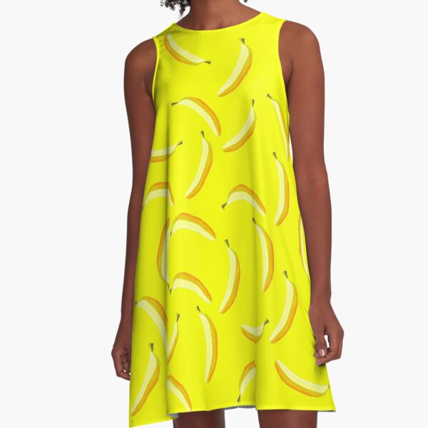 A Banana A-Line Dress