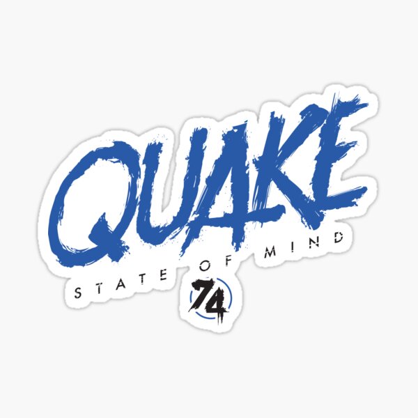 Earthquakes San Jose Soccer Sticker
