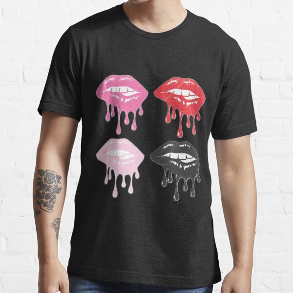 "DRIPPING LIPS TSHIRTS" Tshirt by keku99 Redbubble cute tshirts