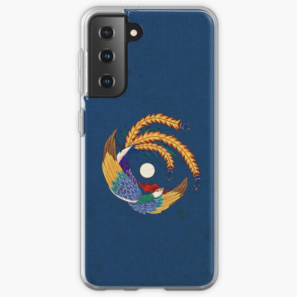 Minhwa: Asian Phoenix C Type (Korean traditional/folk art) Samsung Galaxy Soft Case