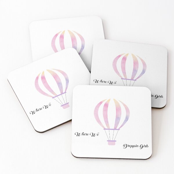 Item preview, Where we droppin girls watercolor texture  designed and sold by anins-azuree.