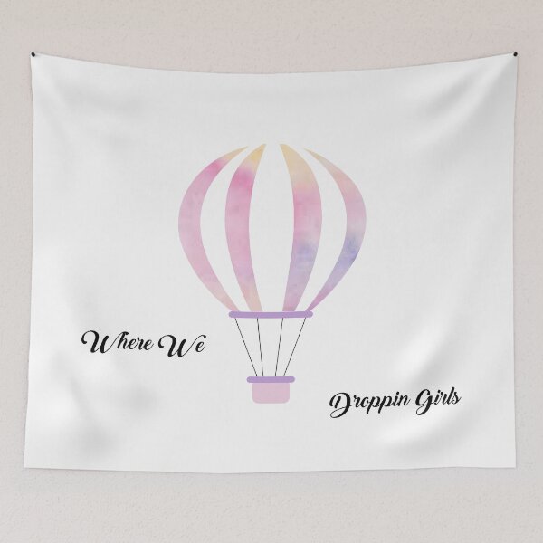 Item preview, Where we droppin girls watercolor texture  designed and sold by anins-azuree.