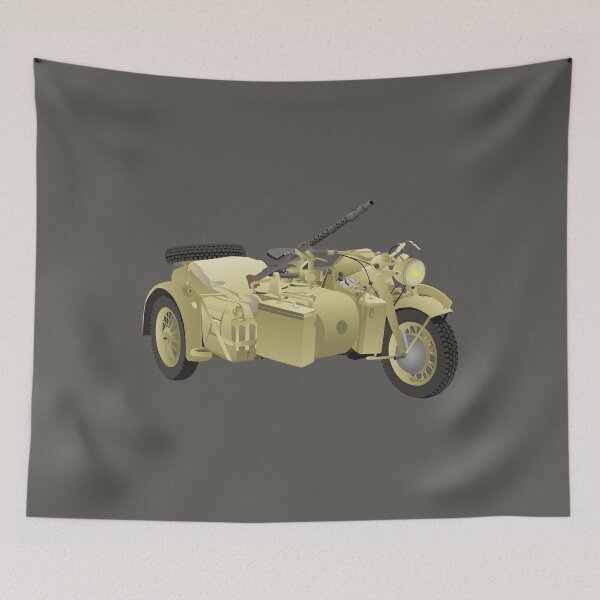 Item preview, German WW2 Motorcycle with a Sidecar designed and sold by NorseTech.