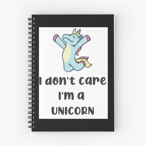 Item preview, I don't care, I'm a Unicorn designed and sold by Erin Schell.