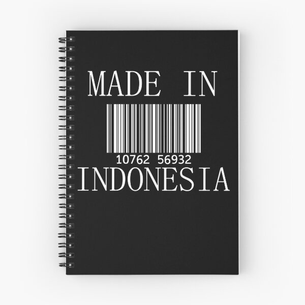 Item preview, "Made In Indonesia" Barcode (fake) designed and sold by domo85.