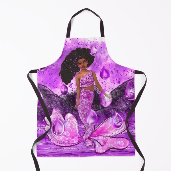 Item preview, Mermaid in the rain, mermaid among raindrops falling into Water designed and sold by Artonmytee.