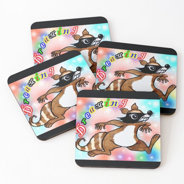 Item preview, Animal - Raccoon - Dreamland designed and sold by Shirley cute art .