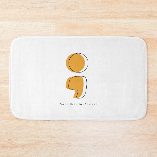 Item preview, Semicolon (Suicide Prevention Month) designed and sold by prvmrz.