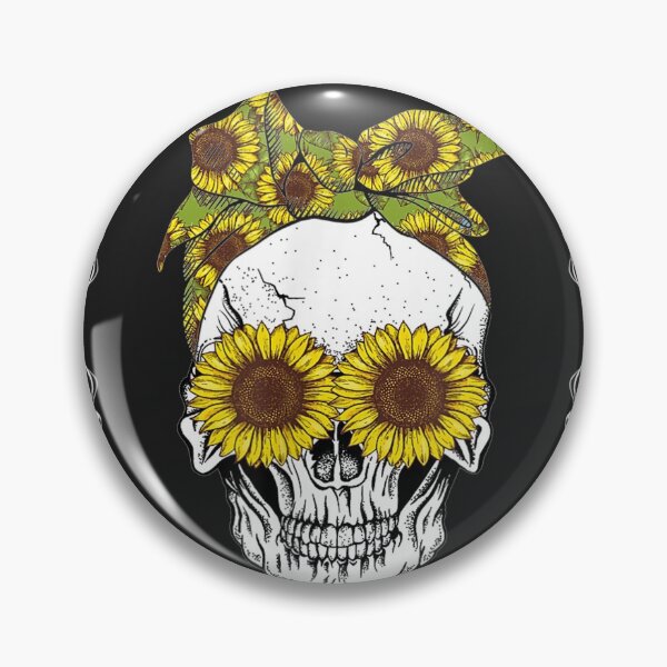 Item preview, Skull Sunflower loves designed and sold by harolhaw.