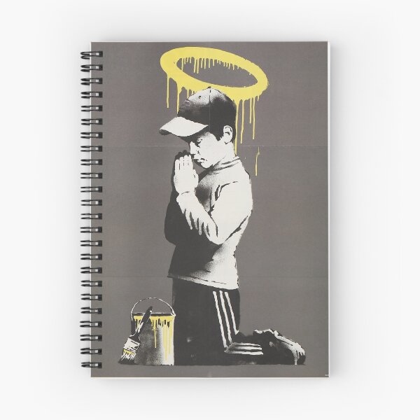 Item preview, Banksy Forgive Us Our Trespassing - Praying Boy designed and sold by WE-ARE-BANKSY.