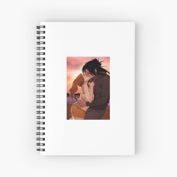 The First Kiss Spiral Notebook