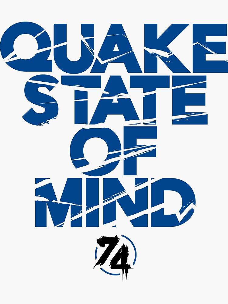 San Jose Soccer Earthquakes by OrganicGraphic