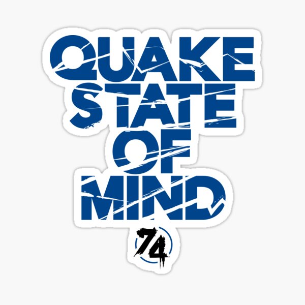 San Jose Soccer Earthquakes Sticker