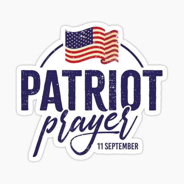 Item preview, Patriot Prayer Distressed American Flag Patriot Day 11 September designed and sold by Bubsart78.