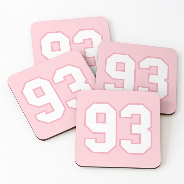 Item preview, Pinky 93 Number ninety-three Girls Jersey designed and sold by elhefe.