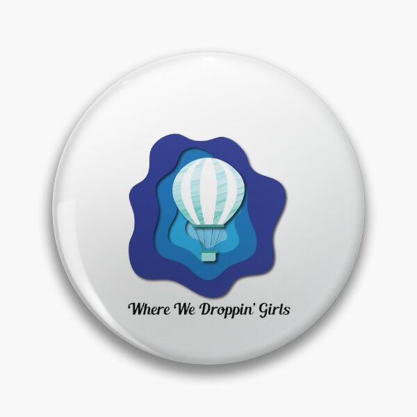 Item preview, Blue Where we droppin girls papercut texture  designed and sold by anins-azuree.
